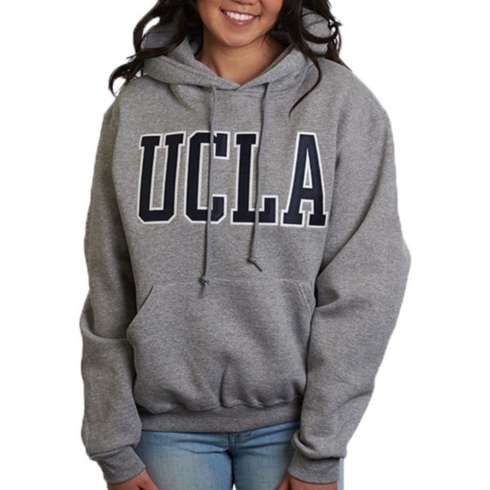 COPY - COPY - UCLA Classic Hooded Sweatshirt - grey